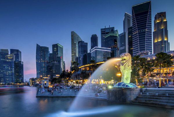 สวนเมอร์ไลออนพาร์ค (MERLION PARK)