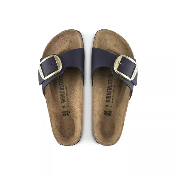 Madrid Big Buckle Nubuck Midnight