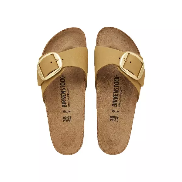 Madrid Big Buckle Nubuck Mud Green