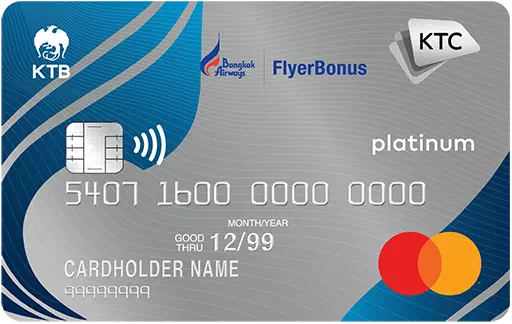 KTC BANGKOK AIRWAYS PLATINUM MASTERCARD