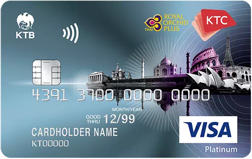 KTC ROYAL ORCHID PLUS VISA PLATINUM