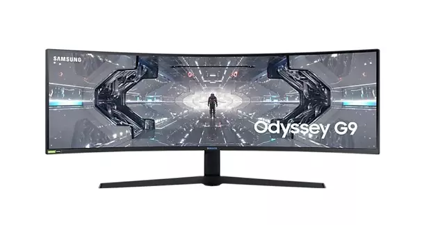 หน้าจอเกม Samsung Gaming 1000R Curved Display