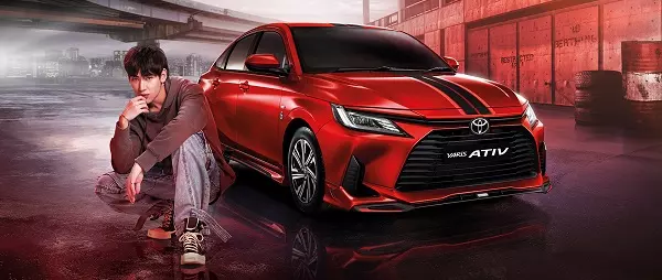 ดีไซน์รถยนต์ Toyota Yaris Ativ