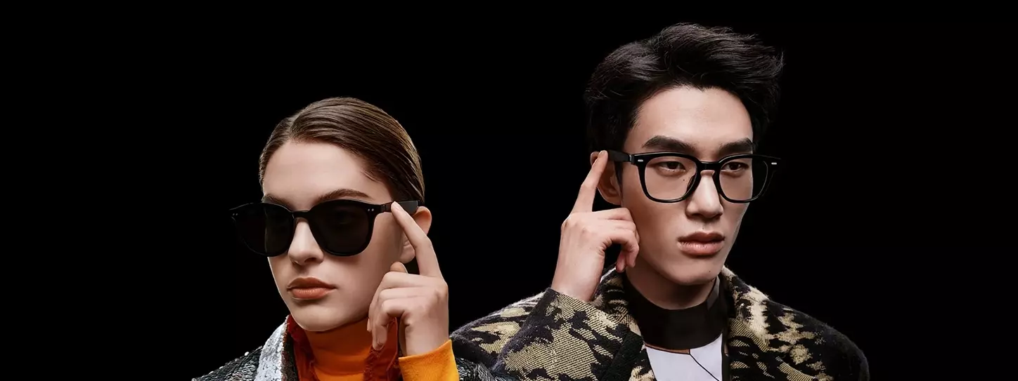 นายแบบและนางแบบ สวมแว่นตา Huawei x Gentle Monster Eyewear II
