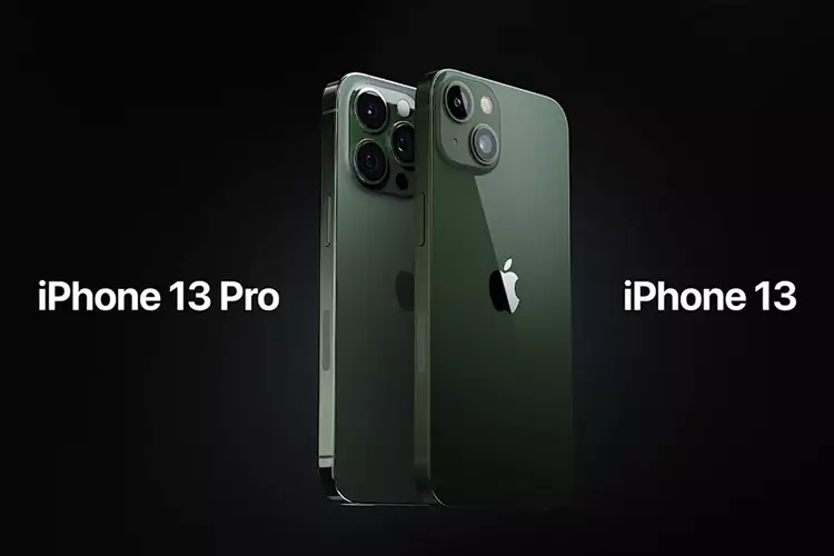 iPhone 13 มาพร้อมสีเขียวและสีเขียวอัลไพน์ 