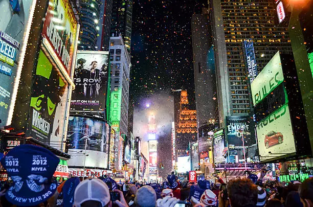 เคานต์ดาวน์ปีใหม่ Time Square นิวยอร์ก