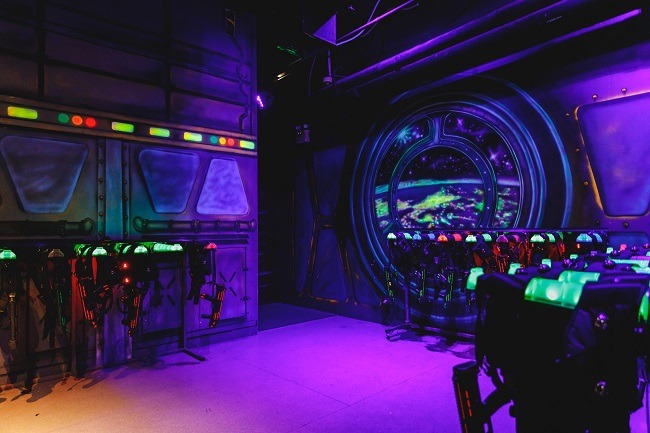 บรรยากาศ Playsquare Laser Tag