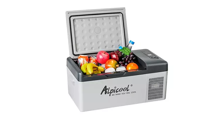 Alpicool เป็นตู้เย็นพกพาอเนกประสงค์น้ำหนักเบา เคลื่อนย้ายง่าย 