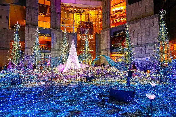 จัดไฟคริสต์มาสที่โตเกียว
