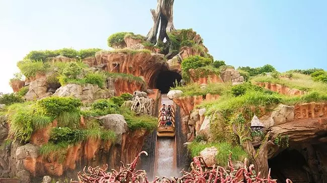 เครื่องเล่น Splash Mountain