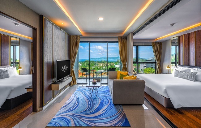 ห้องพักโรงแรม Mida Grande Resort Phuket