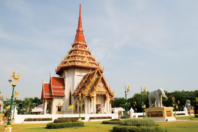 โบสถ์ภายในวัดจันทรังษี
