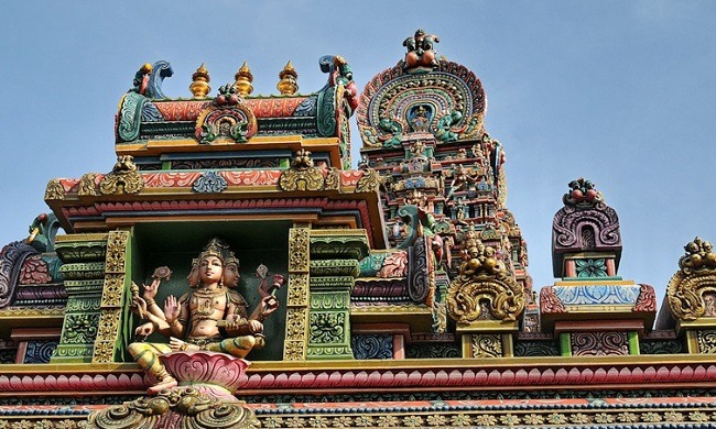 สถาปัตยกรรมในวัดพระศรีมหาอุมาเทวี