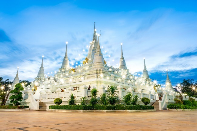 พระธุตังคเจดีย์ วัดอโศการาม จังหวัดสมุทรปราการ