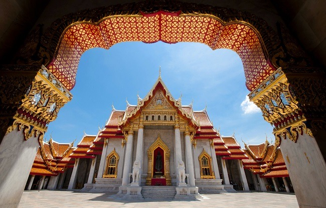พระอุโบสถหินอ่อน วัดเบญจมบพิตรดุสิตวนาราม ราชวรวิหาร