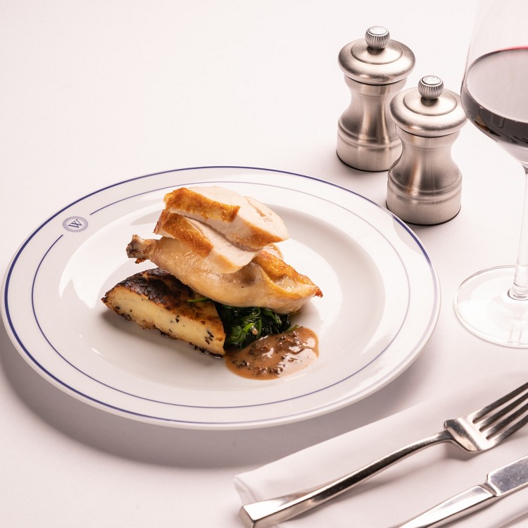 Roast Anjou Chicken with Morels