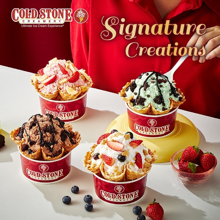 เมนูไอศกรีม Cold Stone