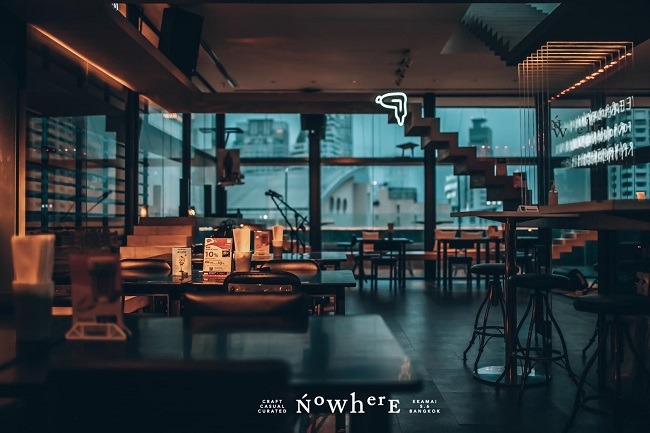 บรรยากาศภายในร้าน Nowhere