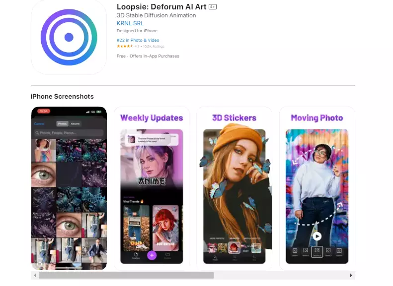 App Loopsie ใช้ยังไง เปลี่ยนภาพธรรมดาให้เป็น Anime สวยๆ ด้วย Ai