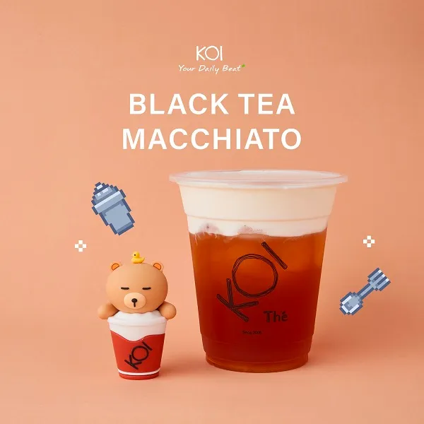 Black Tea Macchiato