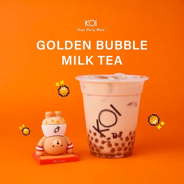 Golden Bubble Milk Tea