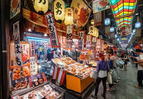 ตลาดนิชิกิ ที่เที่ยวเกียวโต