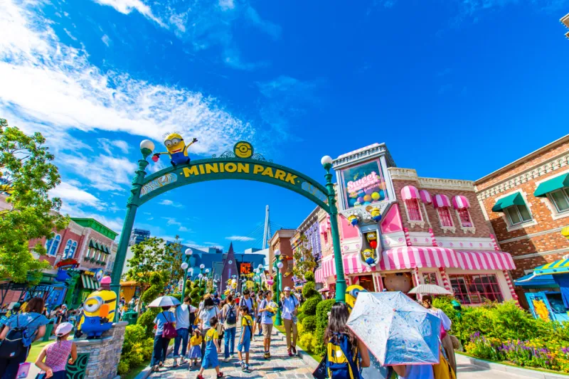 โซน Minion Park ใน Universal Studios Japan Osaka