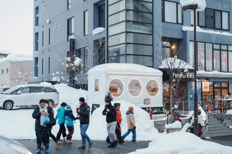 ฤดูหนาว Niseko, Hokkaido, Japan.