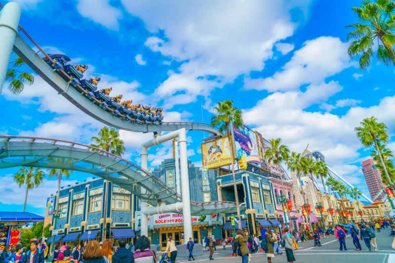 เครื่องเล่นใน Universal Studio Japan