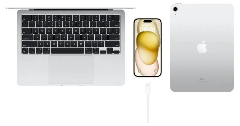 USB Type C ไอโฟน 15