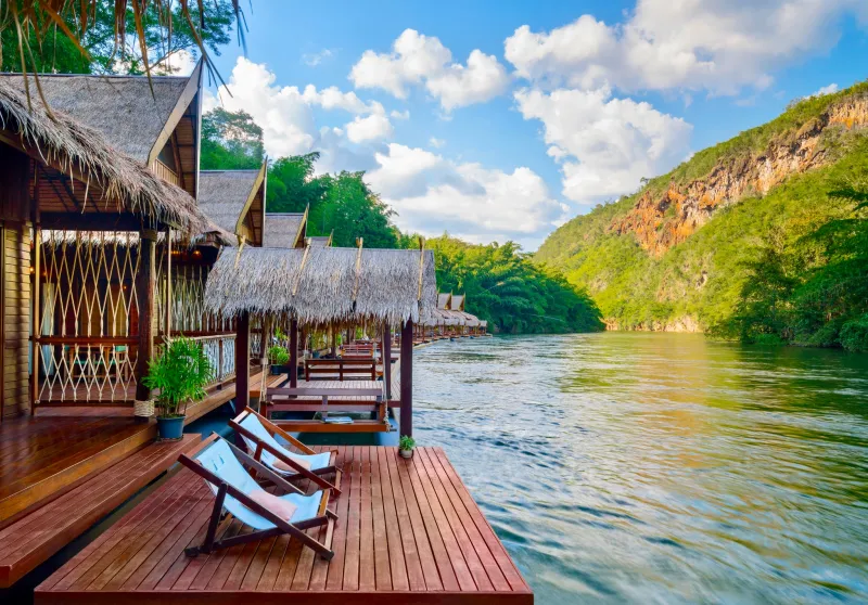 ที่พักกาญจนบุรีริมน้ำ