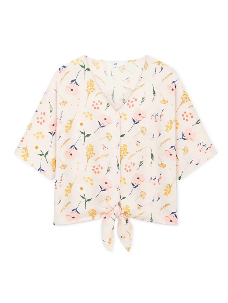 เสื้อลายดอกสงกรานต์