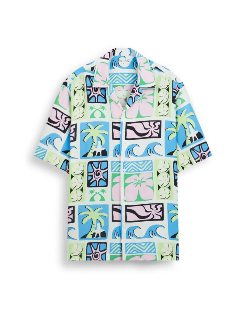 เสื้อลายดอกสงกรานต์