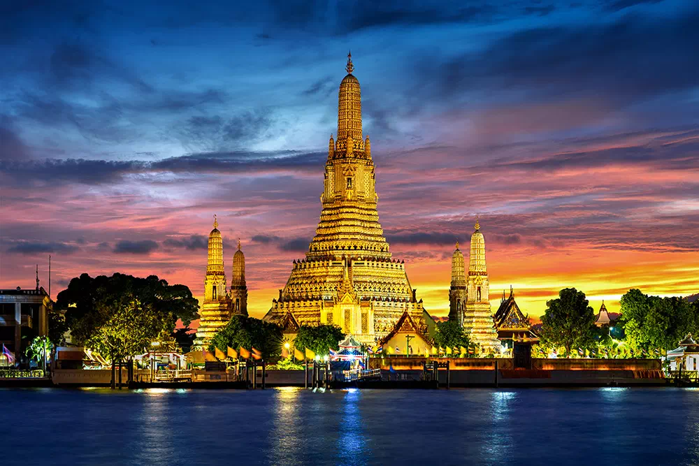 ลอยกระทง วัดอรุณราชวราราม