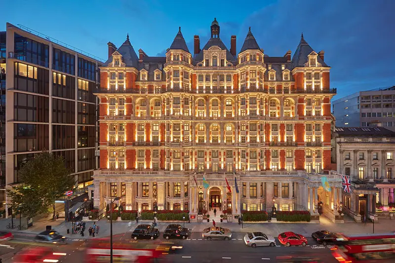 โรงแรมหรูในลอนดอน Mandarin Oriental Hyde Park