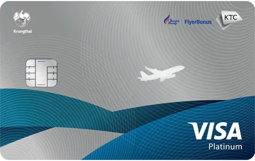 บัตรเครดิต KTC - BANGKOK AIRWAYS VISA PLATINUM