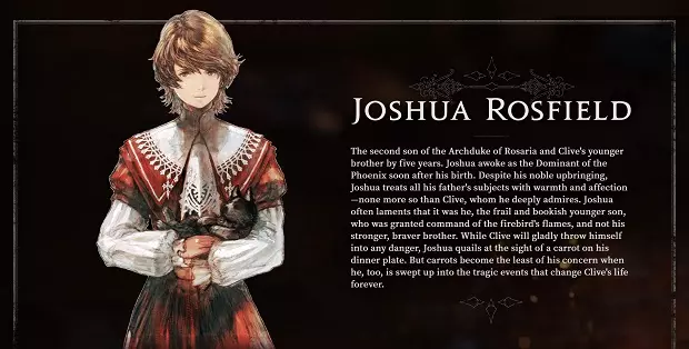 Final Fantasy XVI ตัวละคร JOSHUA ROSFIELD