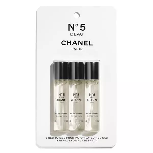 CHANEL N°5 L'EAU EAU DE TOILETTE PURSE SPRAY REFILLS