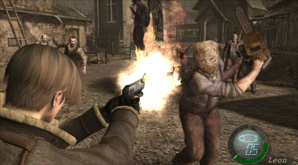 ตัวอย่างเกม Resident Evil 4