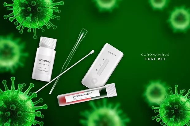 ตัวอย่างชุดตรวจโควิด Antigen Test Kit แบบสวอบ