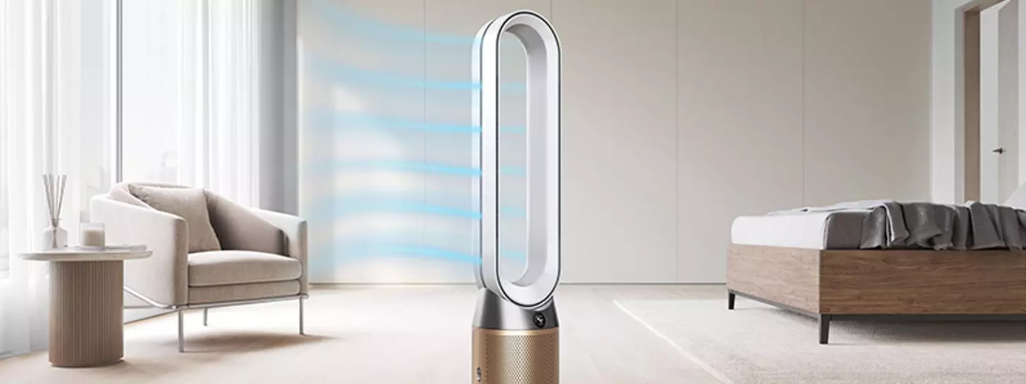 เปิดใช้งานเครื่องฟอกอากาศ Dyson Purifier Cool Formaldehyde