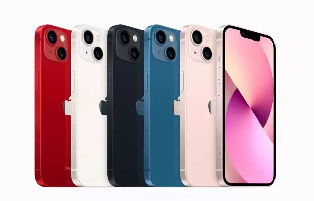 สีตัวเครื่อง iPhone 13