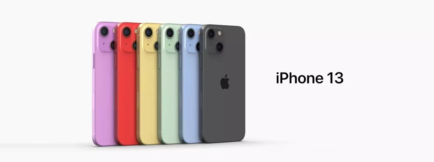 สีเครื่อง iPhone 13 