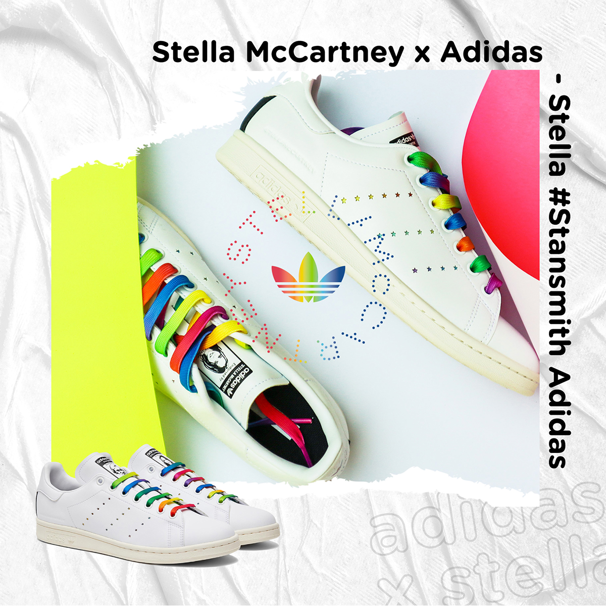 Stella McCartney x Adidas - Stella #Stansmith Adidas