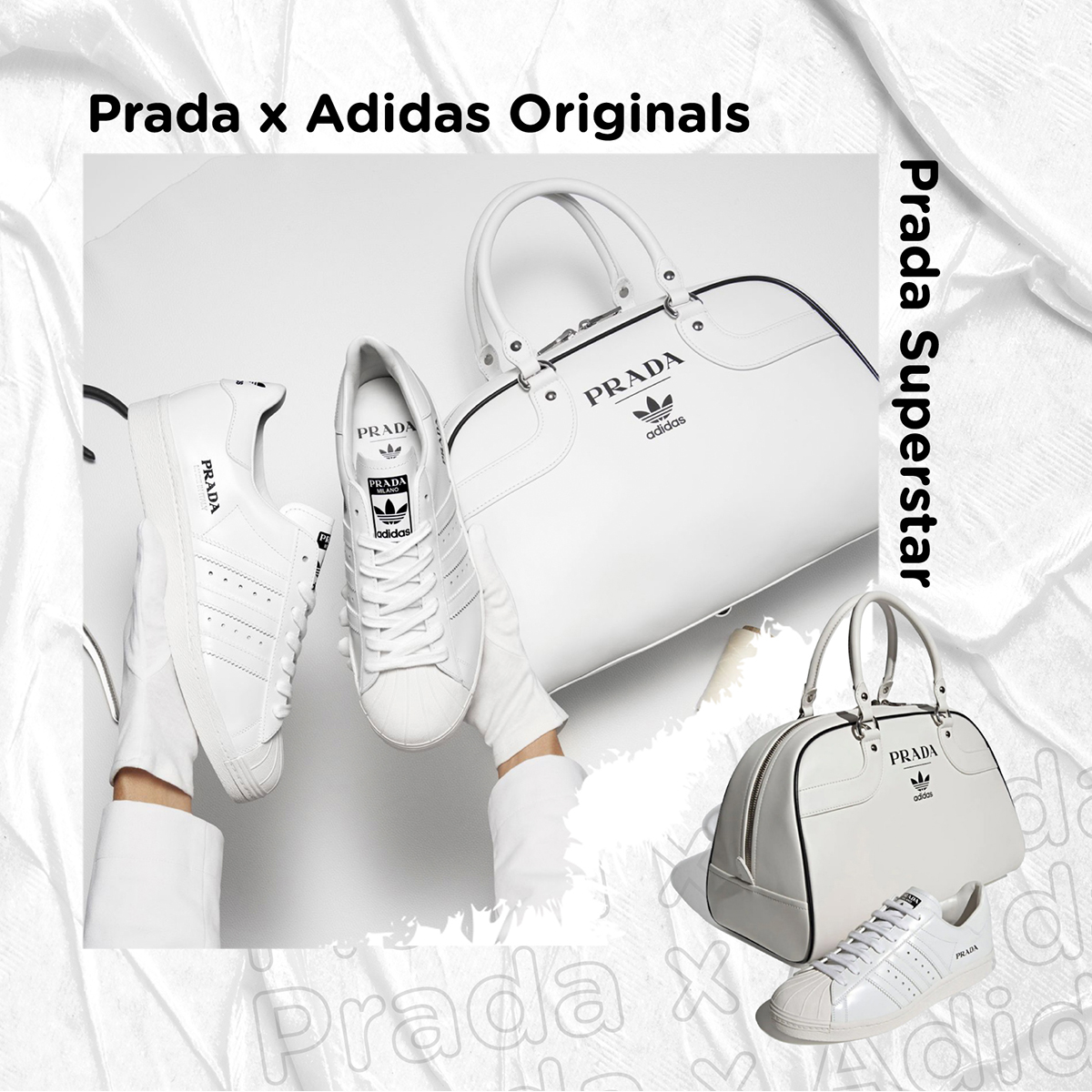 Prada x Adidas Originals - Prada Superstar 