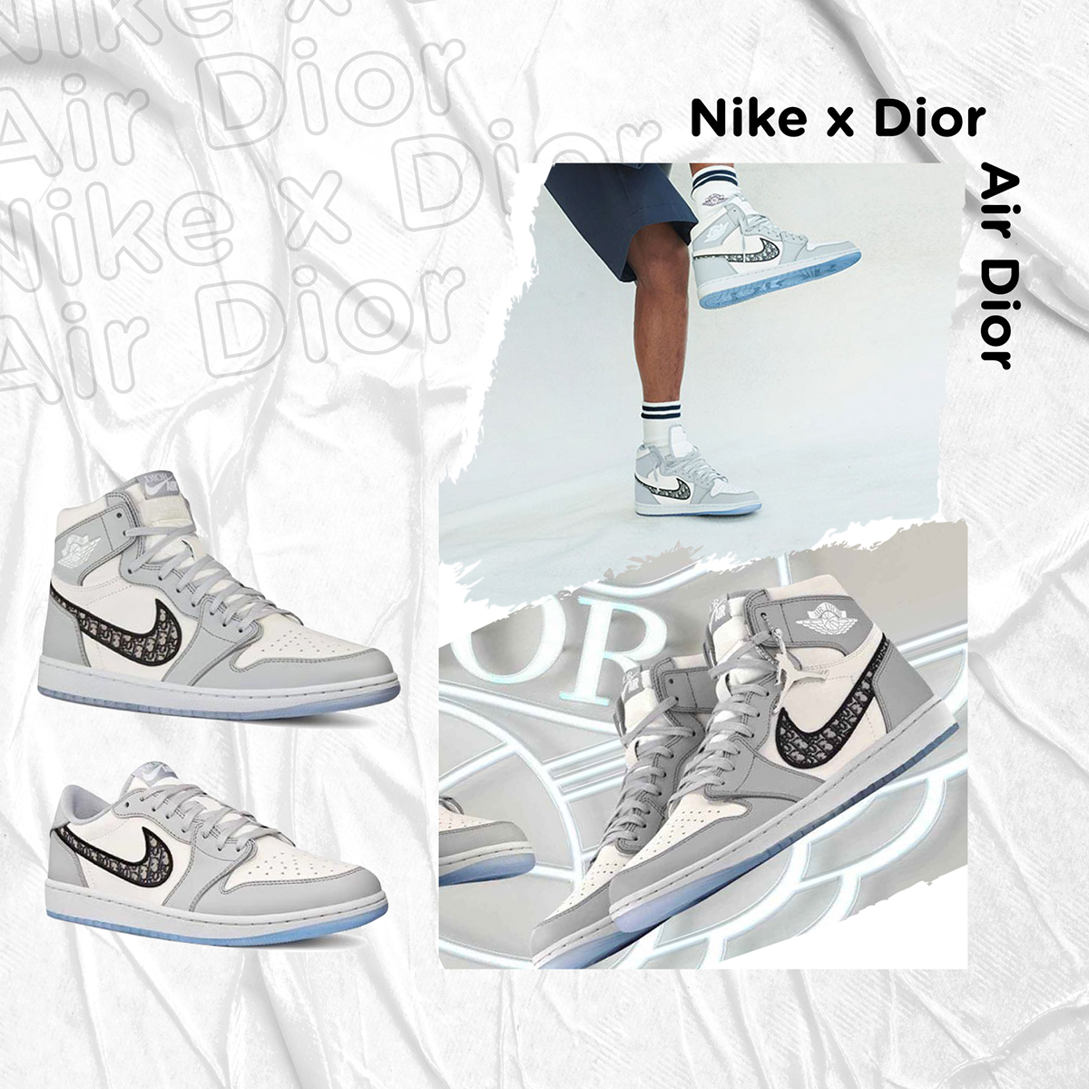 Nike x Dior - Air Dior