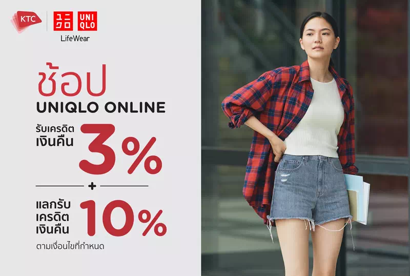 What is the promotion between UNIQLO and Credit card issuing  UQ TH  UQ  TH Customer Service