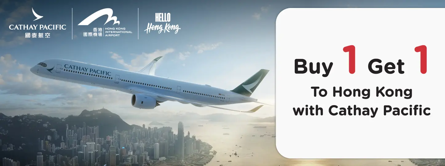 ไปฮ่องกงกับคาเธ่ย์ แปซิฟิค (Cathay Pacific) 