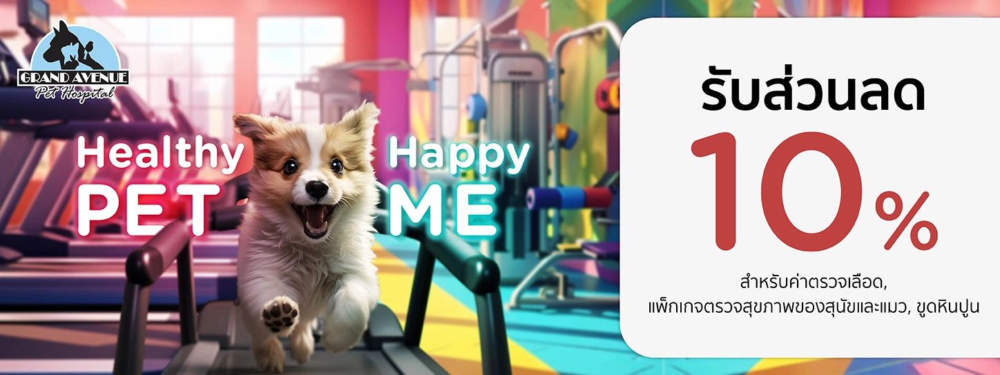 Healthy Pet...Happy Me 2024 ที่  โรงพยาบาลสัตว์ แกรนด์อเวนิว
