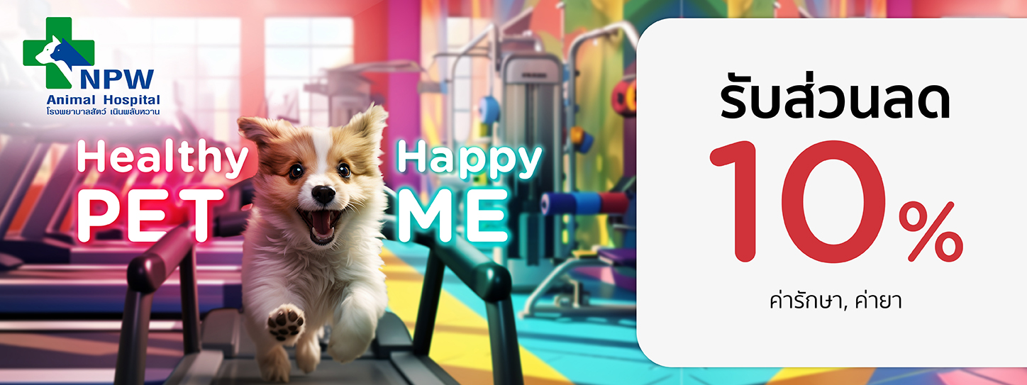 Healthy Pet...Happy Me 2024 ที่ โรงพยาบาลสัตว์ เนินพลับหวาน